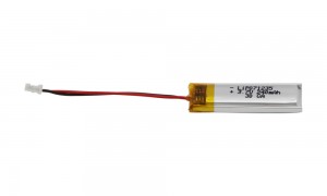 lithium polymer usb rechargeable smart batteries hrl071235 3.7v240mah 0.88wh