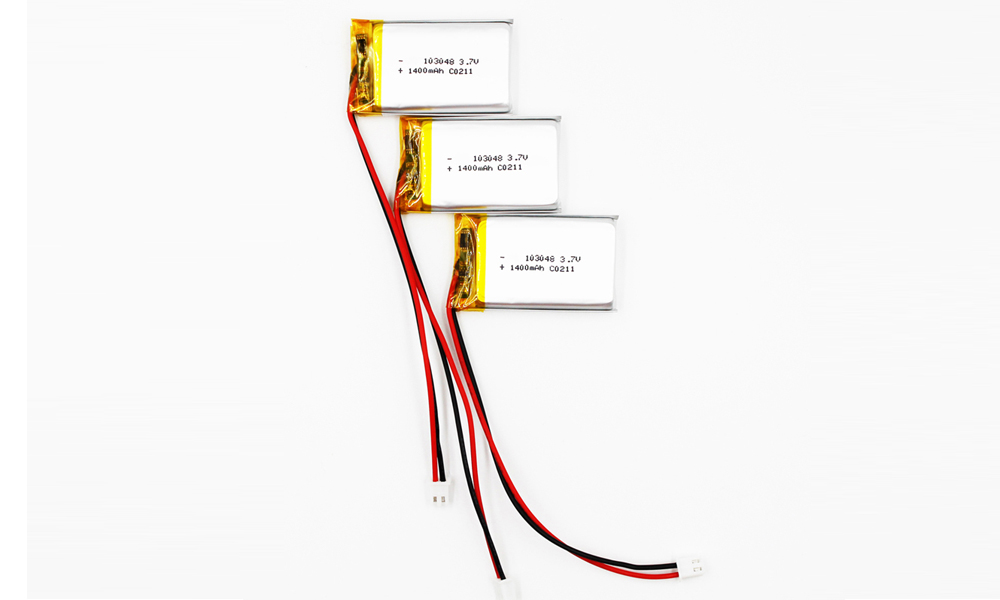 Special Design for Cylindrical Li Ion Battery - HRL103028 1400mah li-ion prismatic battery with 50mm wire – Hrlenergy