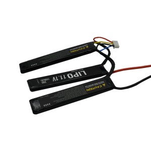 Airsoft rechargeable Li-po battery 11.1v1200mah (Triple stick)