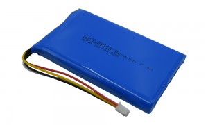 china rechargeable 7.4v 5000mah lithium ion battery hrl1261110