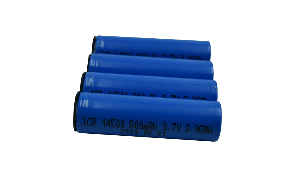 rechargeable lithium-ion batteries ICR14500 800mAh 3.7v Featured Image