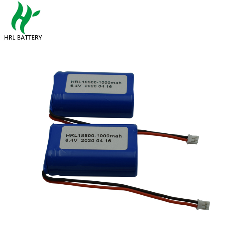 Hot Selling for 3.7v Li Polymer Battery 400mah - electrica equipment18500 1000mah 2s1p 6.4v lifepo4 battery packs for Automotive products – Hrlenergy