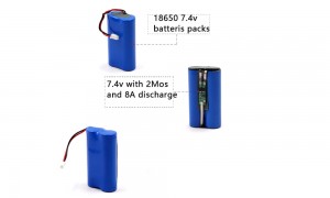 2Sx18650 Battery Supplier 7.4v2200mAh with KC certification