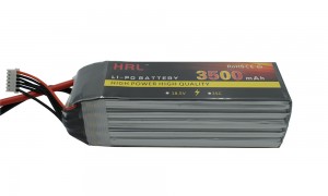HRL7542125 14.8v 4S 35C 3500mah Li-polymer Battery Pack