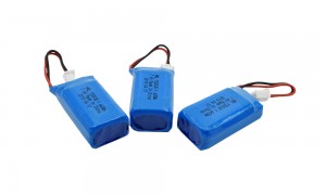 rechargeable lithium-ion batteries HRL752035 450mAh 7.4v