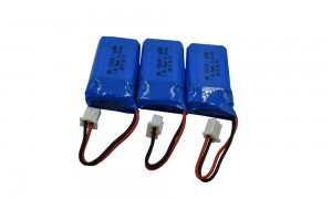 rechargeable lithium-ion batteries HRL752035 450mAh 7.4v