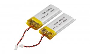 HRL lithium polymer batteries 3.7v 600mah for GPS TRACKING DEVICE