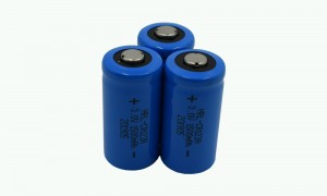 3V CR123A Li-MnO2 Battery (1500mAh)