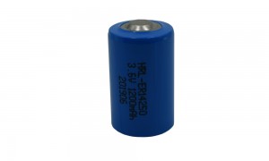 ER14250 3.6v 1200mah Instrument water meter li-socl2 lithium battery