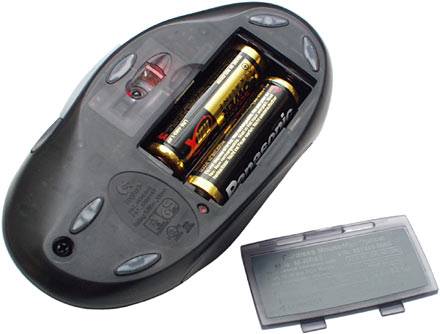 wireless mouse battery guide