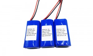 where to buy lithium ion battery 4S1P pack18650 1500mAh 14.8v for toy